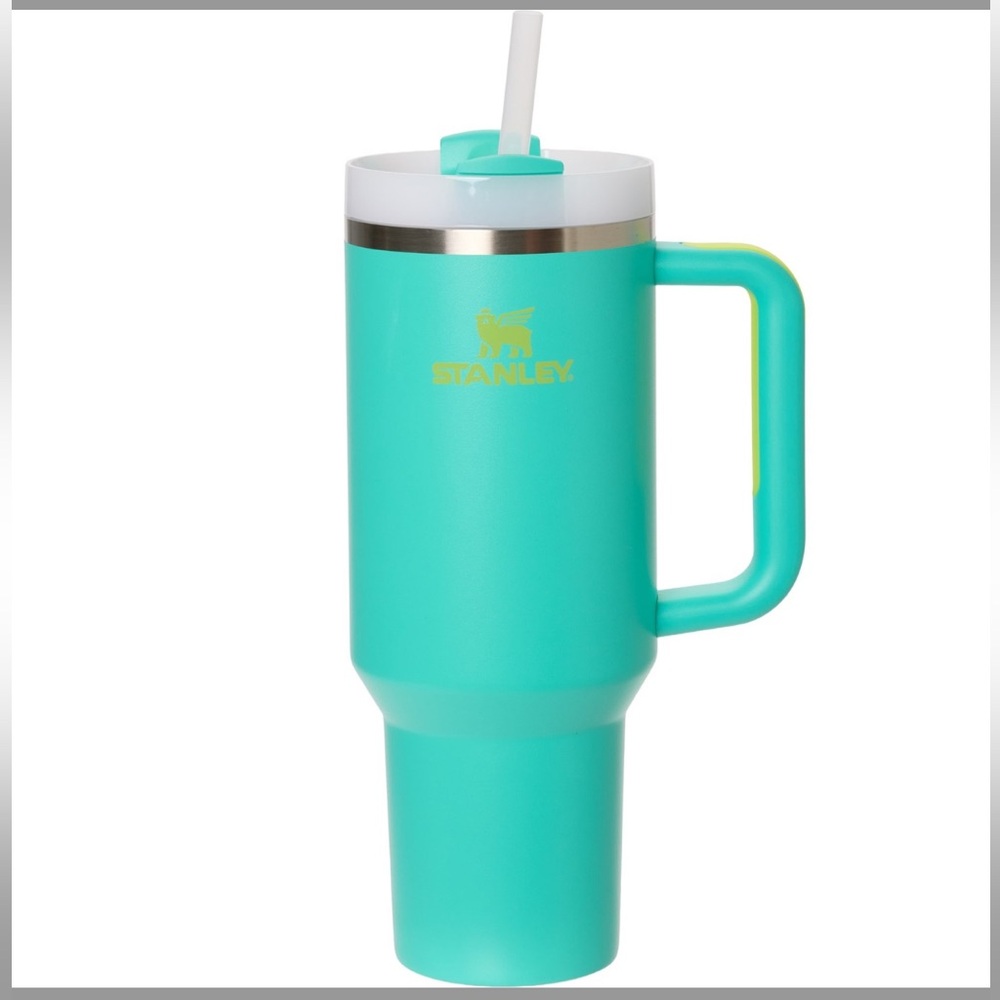 Stanley Teal Travel Mug with Handle